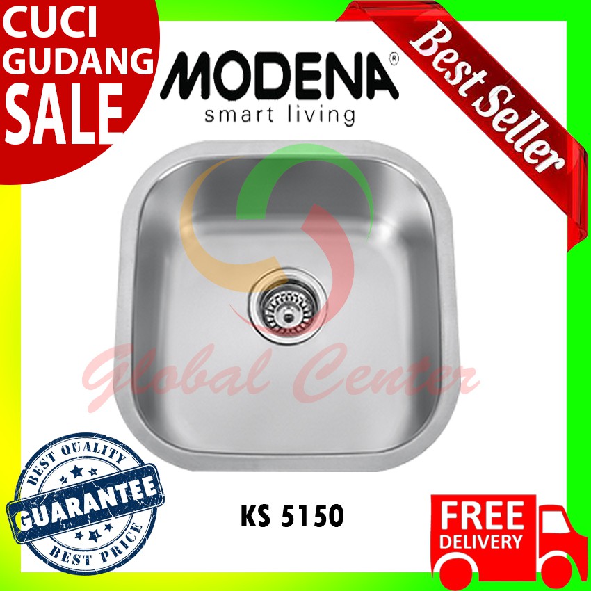 Modena Sink KS 5150 - Garansi Resmi - Tempat Cuci Piring