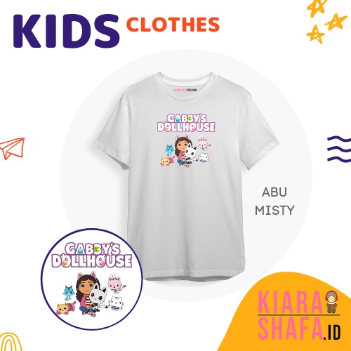 Kiarashafa - Baju Anak / Kaos Anak Gabby Dollhouse