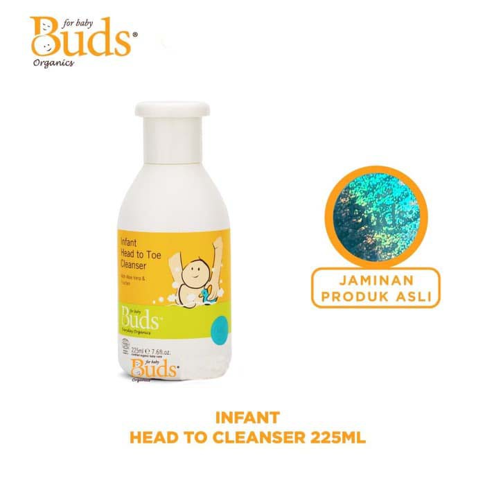 BUDS INFANT HEAD TO TOE CLEANSER 225ML