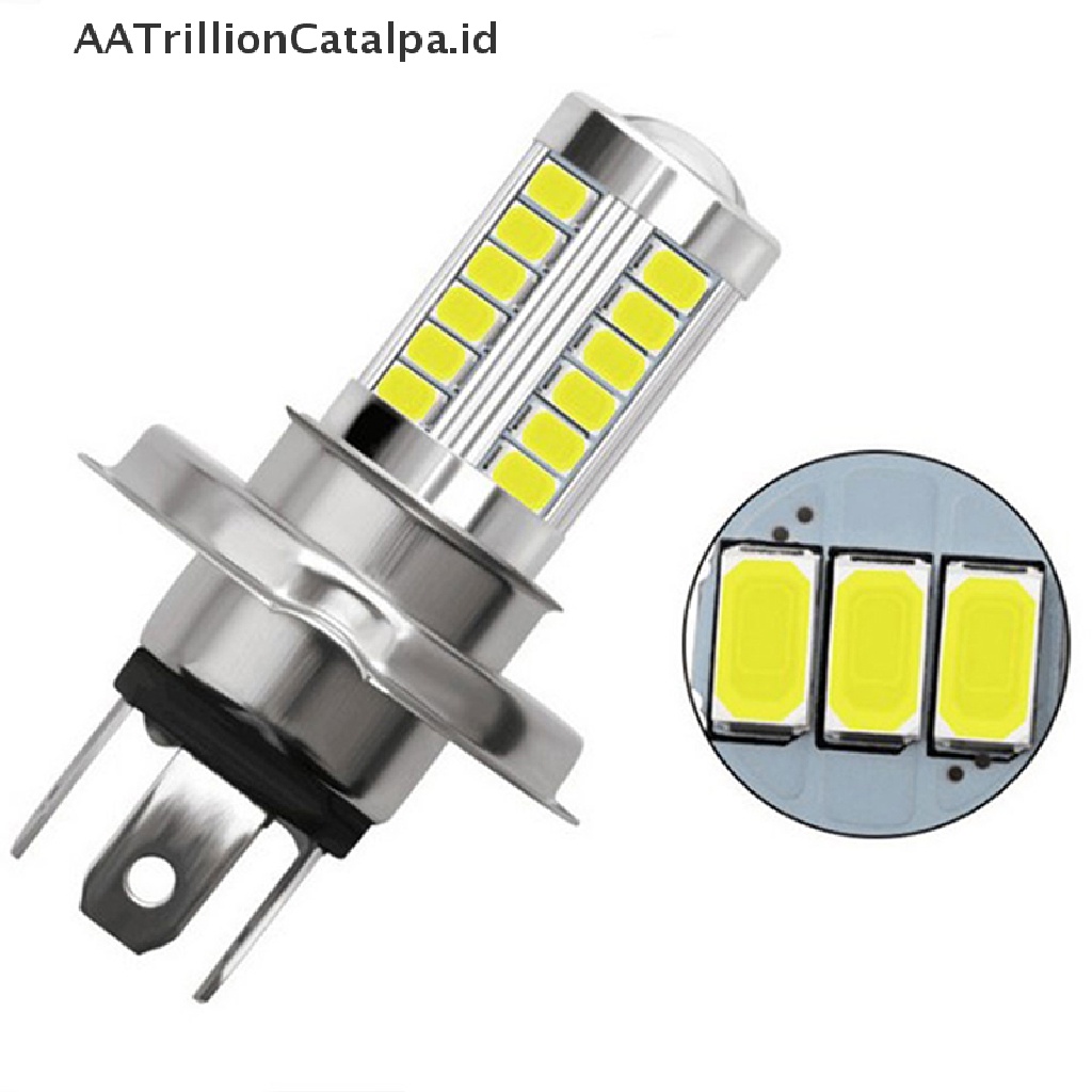 Aatrillioncatalpa H4 Lampu LED 33smd 5630 5730 Untuk Headlightfog Lamp Mobil