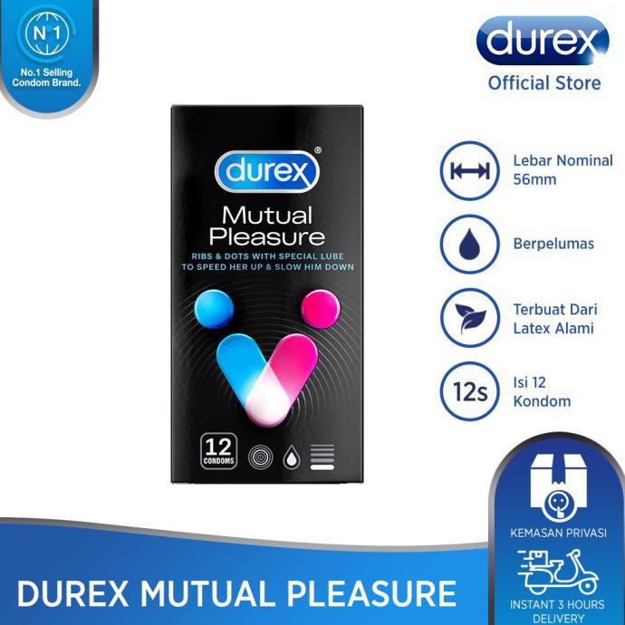 Kondom Durex Mutual Pleasure 12s