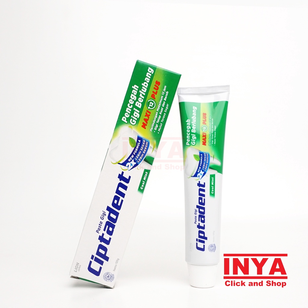 CIPTADENT COOL MINT TOOTHPASTE 120gr - Pasta Gigi - Odol