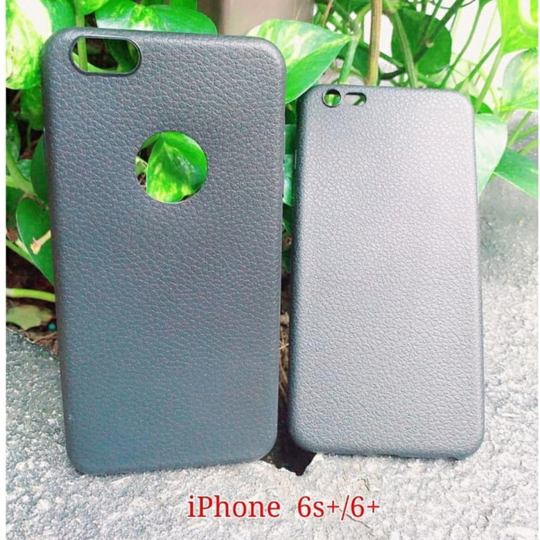 Casing Softcase Silikon Iphone Iphone 6 plus Case Polos Black Simple Slim Mewah