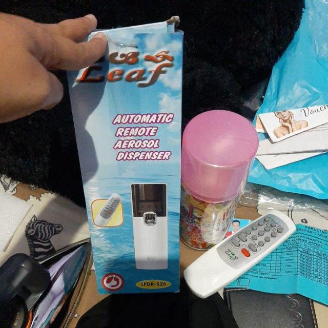 Gratis Baterai, Leaf Automatic Aerosol Mesin Dispenser Pengharum Ruangan 526