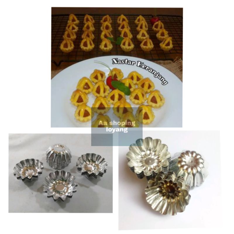 cetakan kue nastar keranjang 40 pcs/cetakan kue nastar bulat