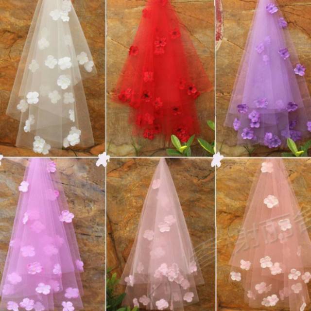 Veil pengantin /kerudung pengantin/ veil pernikahan