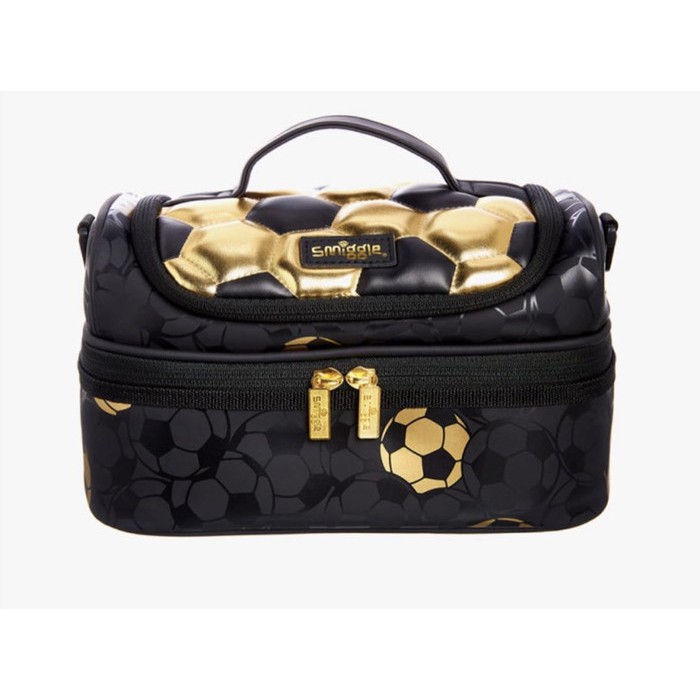 Dijual smiggle Lunch Bag Tas Bekal Makan Soccer Gold Black Original Asli terbaik