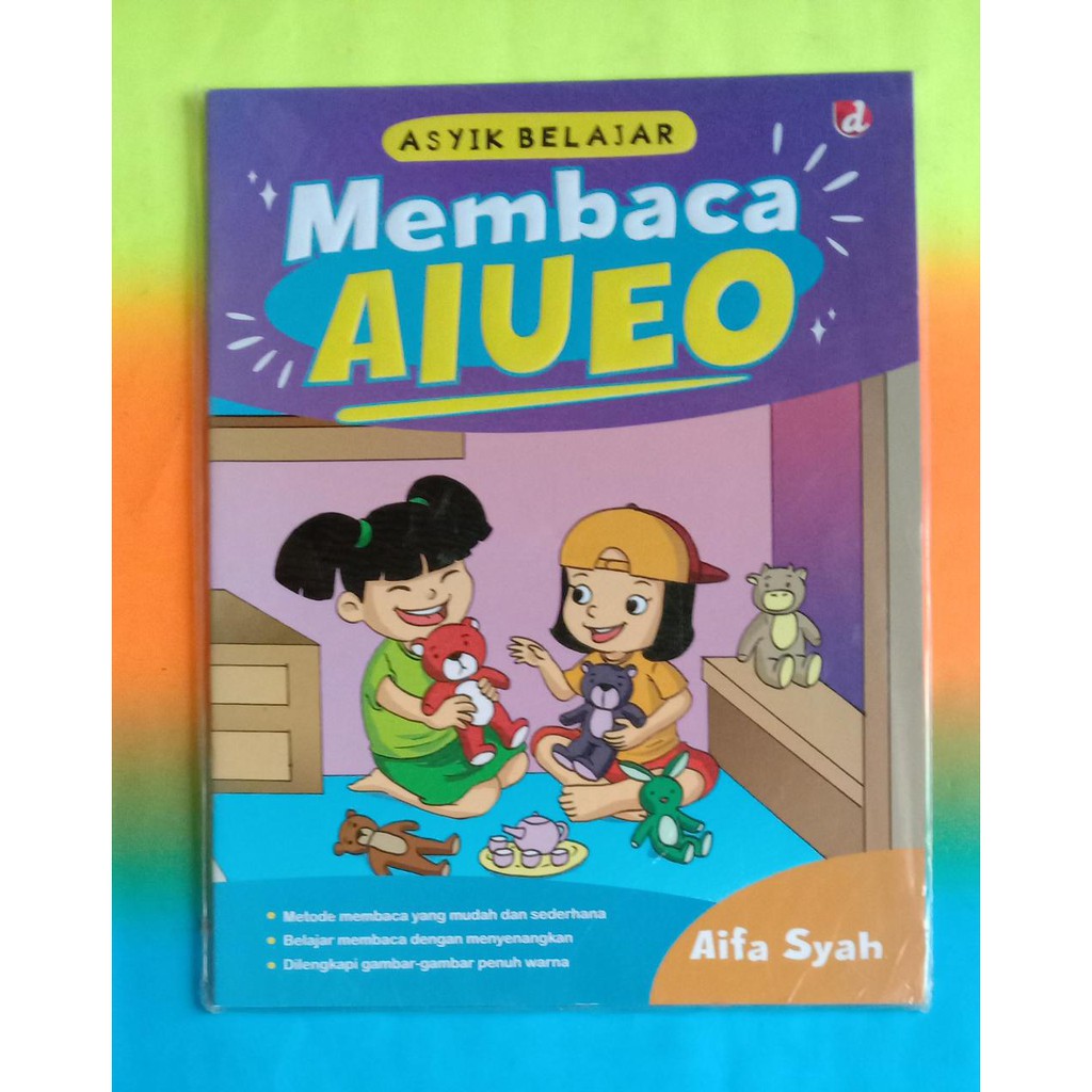 Buku Anak Asyik Belajar Membaca AIUEO