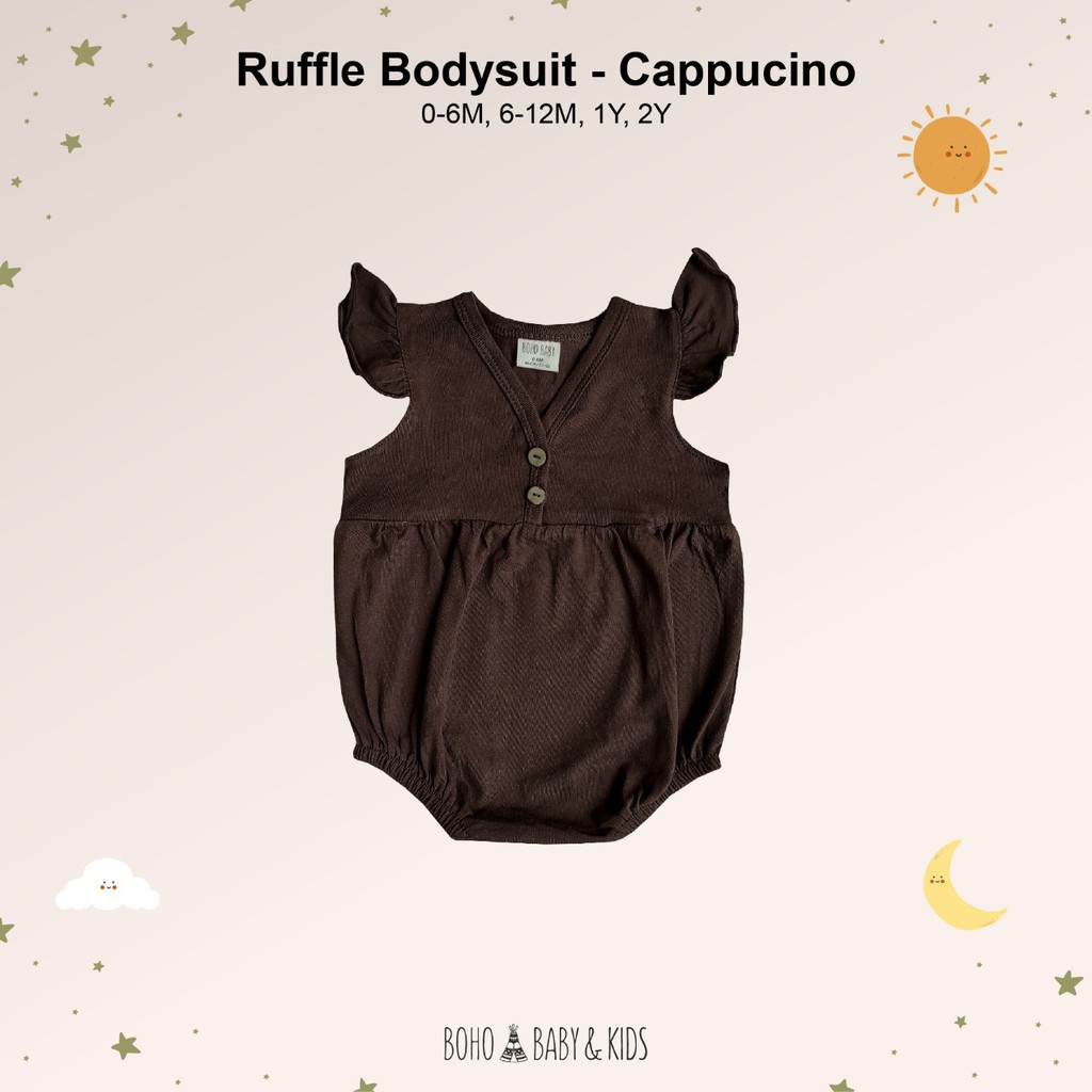 SALE BOHOPANNA Ruffle Bodysuit 0 - 2 Years CBKS