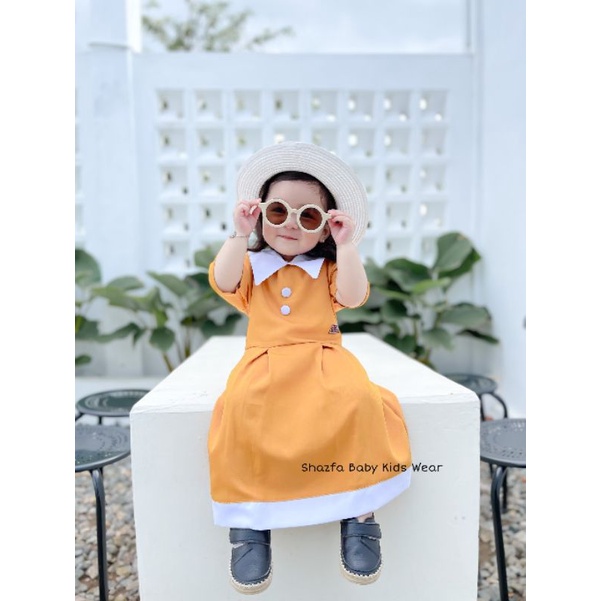 DRESS NASTYA / DRESS ANAK PEREMPUAN 2-6 TAHUN / DRESS LUCU / DRESS ANDIN / DRESS MURAH / SETELAN ANDIN