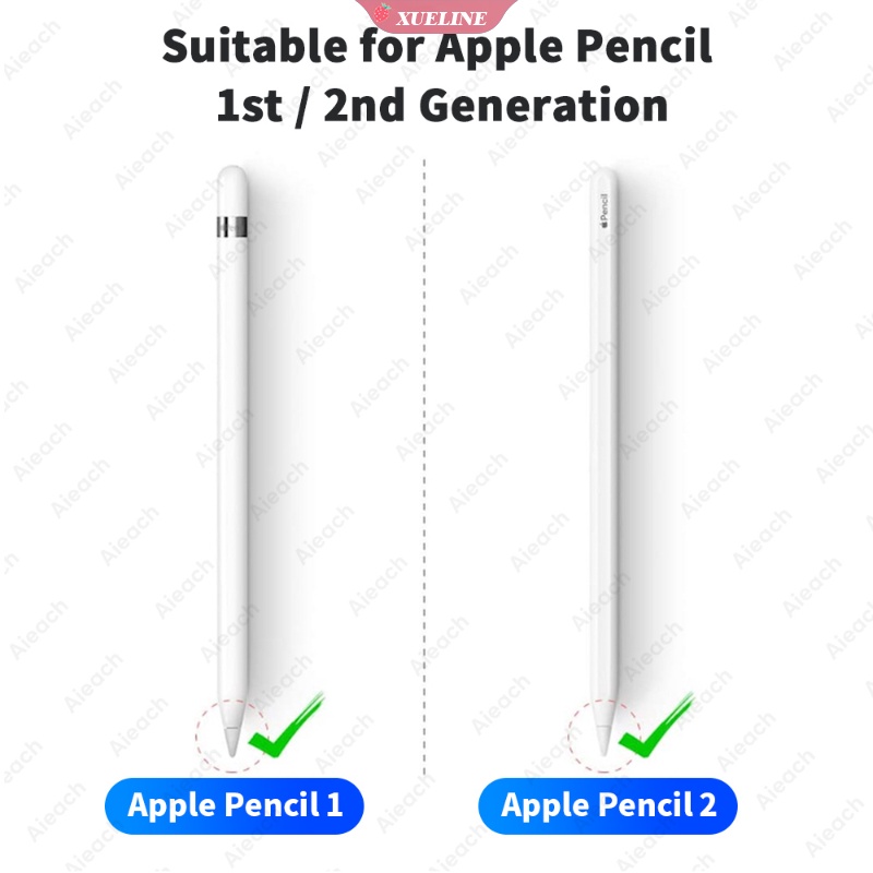 GOOJODOQ Pensil Nib Tip Untuk Apple Pencil 2 1 iPad 2018 2019 2020 10th Gen