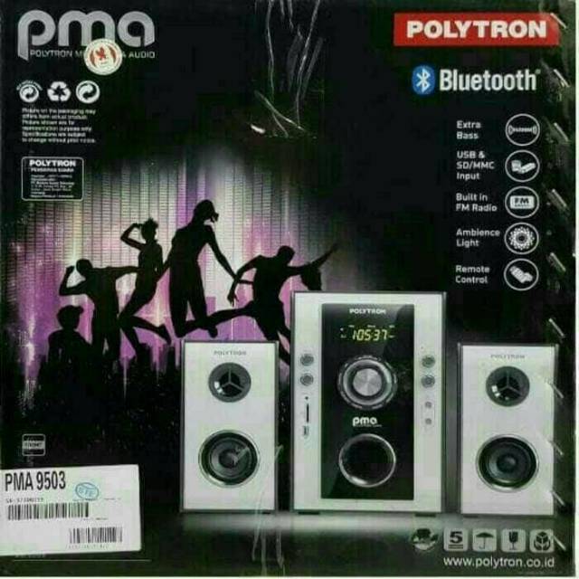 PROMO SPEKER MULTIMEDIA POLYTRON BLUETOOTH PMA 9503