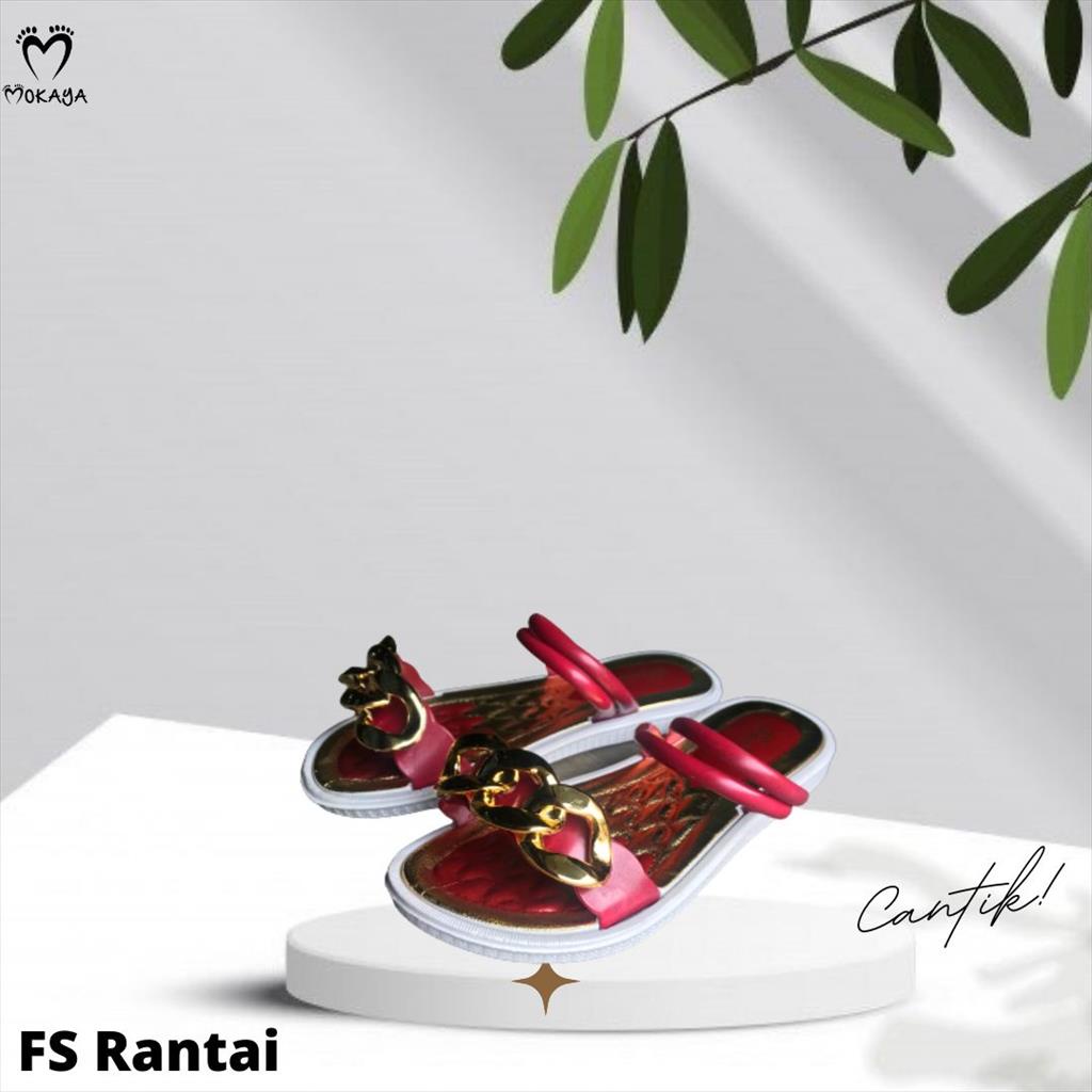 Sandal Slop Jelly Wanita Model Random Kondisi Baru New Last Stock Import  Elegant Casual / Size 36-41 (Alina/fs rantai gold)