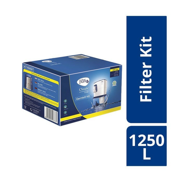 pure it 1250 liter filter saringan germkil kit untuk Pureit Classic 5 Liter
