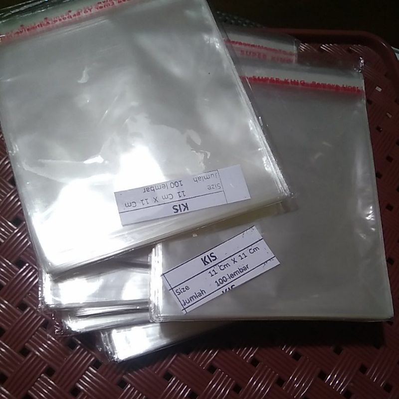 

OPP Seal 11x11 / OPP Kantong / OPP Snack