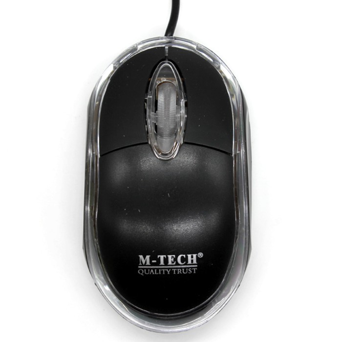 Mouse USB Kabel Standar Hitam M-Tech