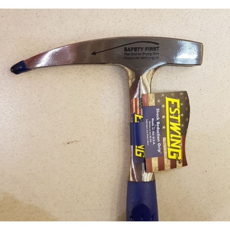 E322P ESTWING PALU GEOLOGI BATUAN BEKU RUNCING E3-22P HAMMER POINTED-E0-22P (ORANGE)