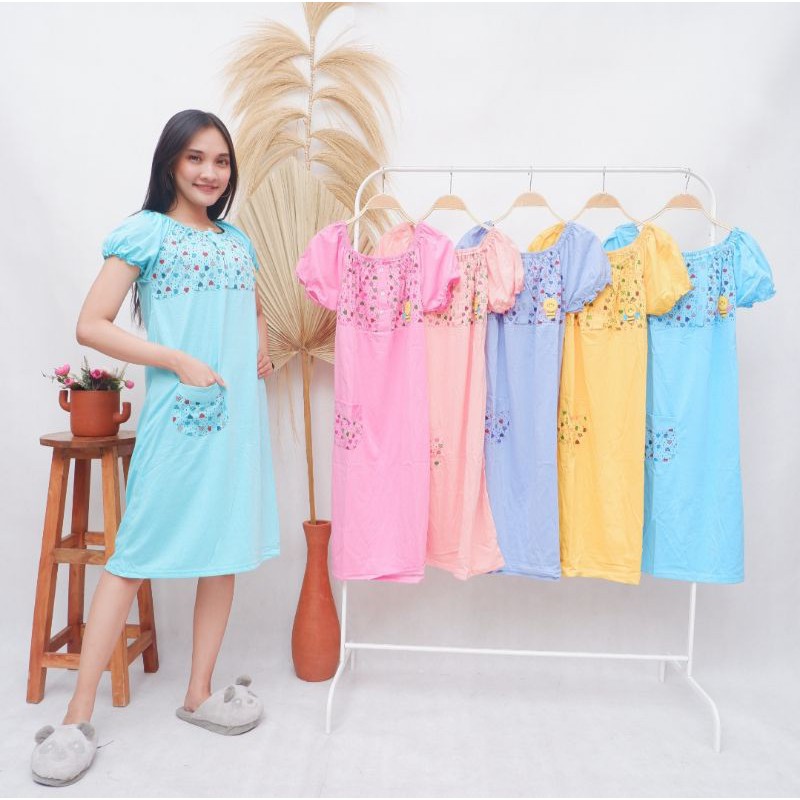 Daster Babydoll Baju Tidur Wanita Daster Wanita Babydoll Daster Lengan Pendek Babydoll Wanita