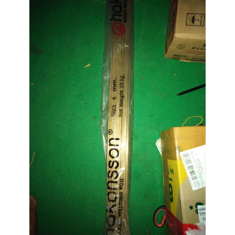 kawat Las kuningan 4mm Hakansson