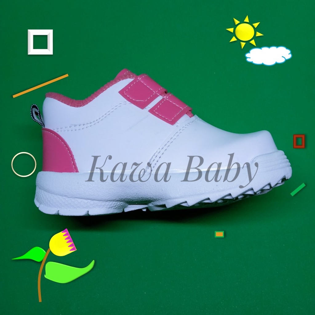 Sepatu anak perempuan sport semi boot / Sneakers anak perempuan import / Sepatu olahraga anak peremp