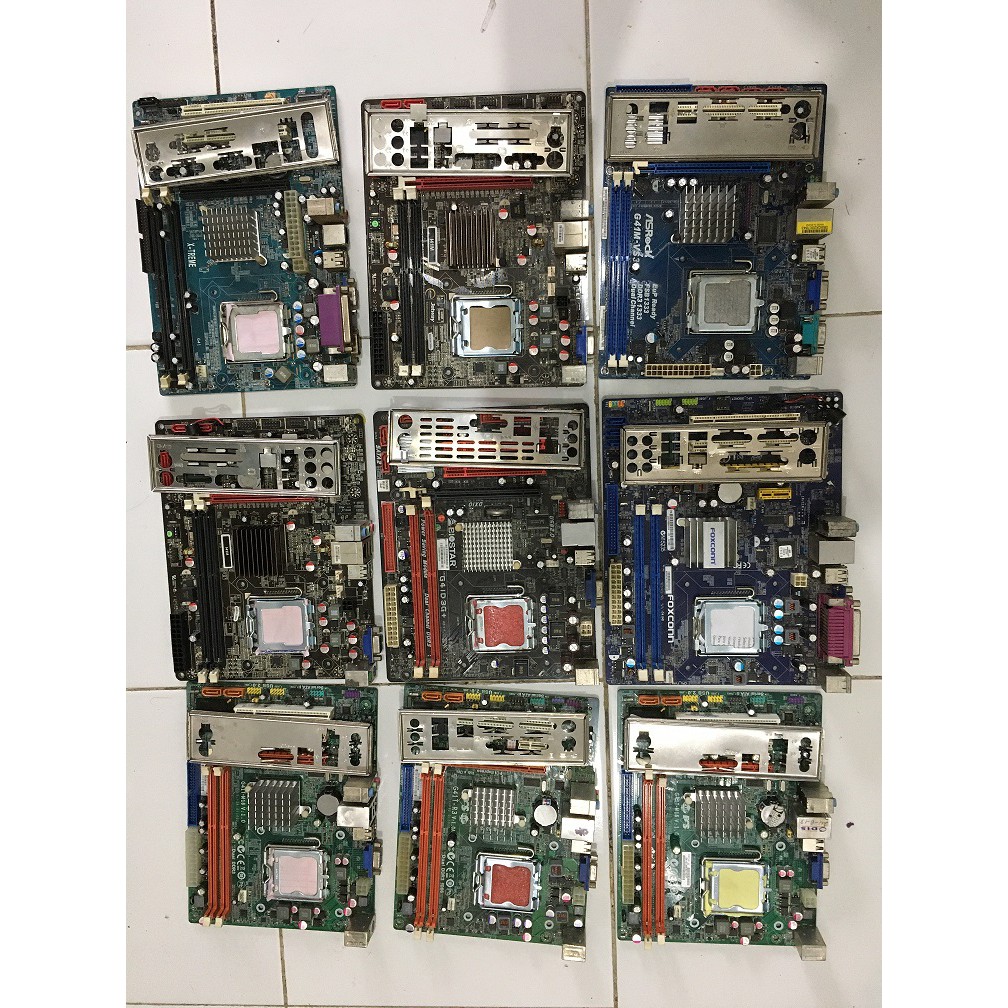 MOTHERBOARD / MOBO SOCKET 775 DDR3 SERI G41SOCKET 775