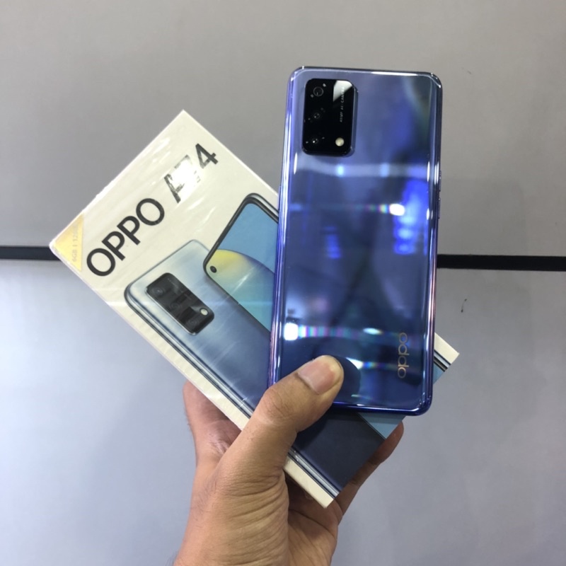 oppo a74 ram 6gb second likes new fullset bekas pakai