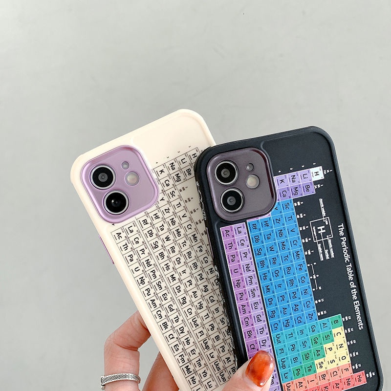 Soft Case Motif Tabel Periodik Element Kimia Anti Jatuh Untuk Iphone 11 11promax 7 8plus Se X Xs Xr 12 12pro Max Yszq