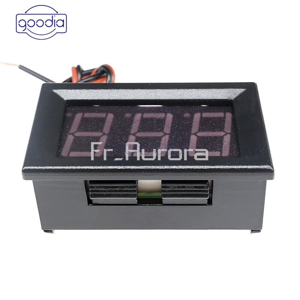 ✈【Fast/COD】✈ 0.56&quot; DC4.5-30V Voltmeter LED Panel Three Digital Display Volt Voltage Meter Red