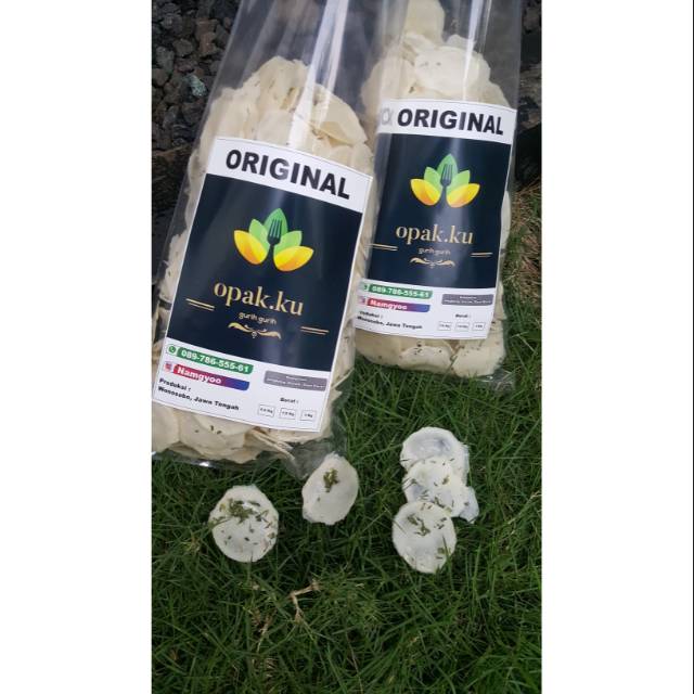 Opak singkong koin wonosobo