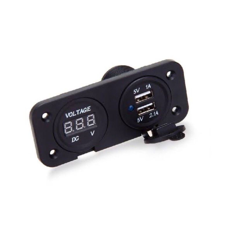 sale voltmeter plus charger usb universal