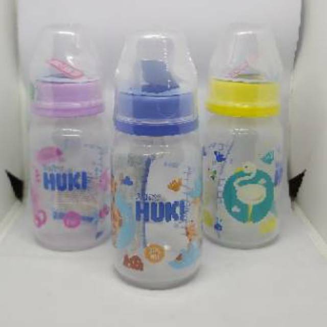 Botol Susu Huki 120 ml BPA Free / Botol Huki 120ml  CI0328 CI0330