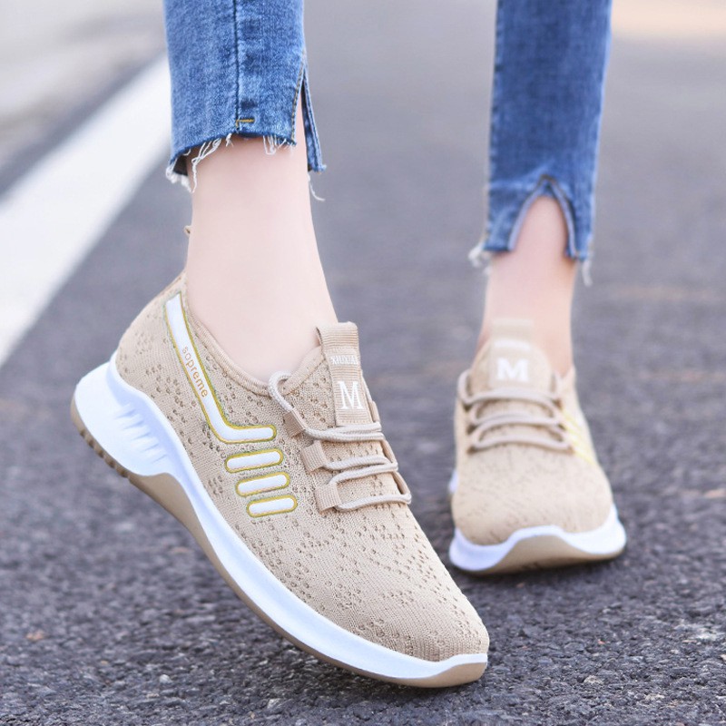 X214 Sepatu Wanita Kasual - Sepatu Wanta Fashion Import - Runing Shoes &amp; Sepatu Olahraga - Sepatu Kets - Bahan Tebal