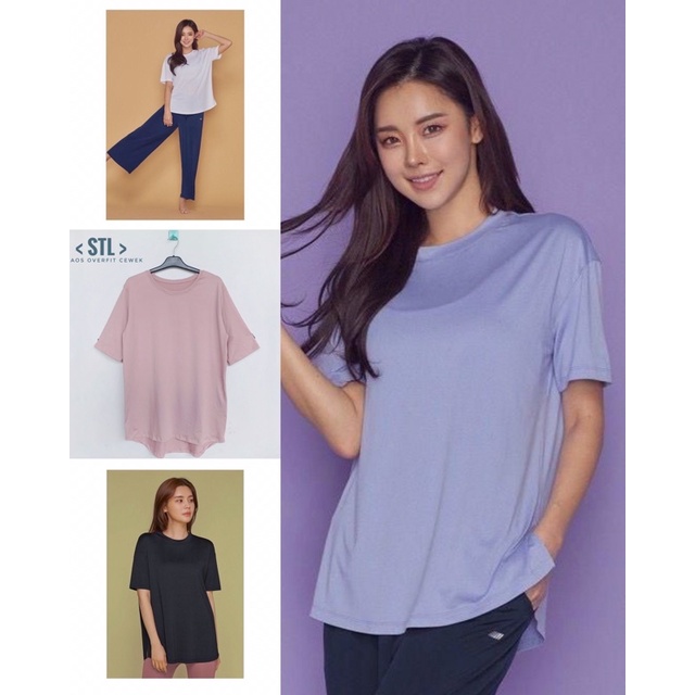 STL Flowy Tshirt / Kaos Wanita Oversized