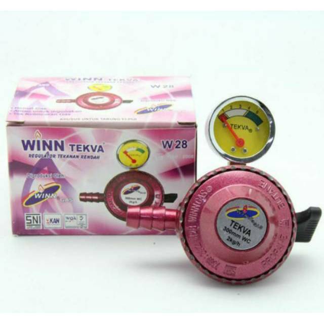 Winn Gas , W28 , W 28  ,, Win gas , Regulator LPG  ,  Meter