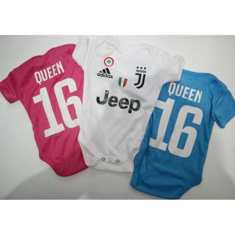 Baju Bayi Juventus Jeep + Nameset