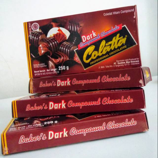 

Coklat Colatta Dark Compound Chocolate Colatta 250gr