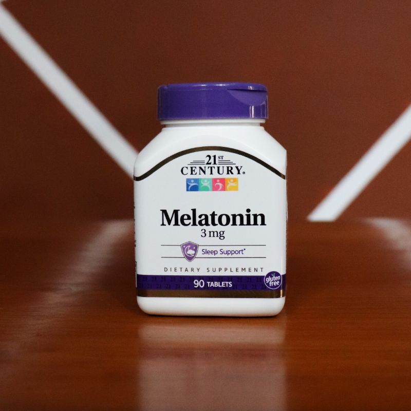 Melatonin 3mg Obat Pil Tidur Relax Penenang - 21st Century - ECER