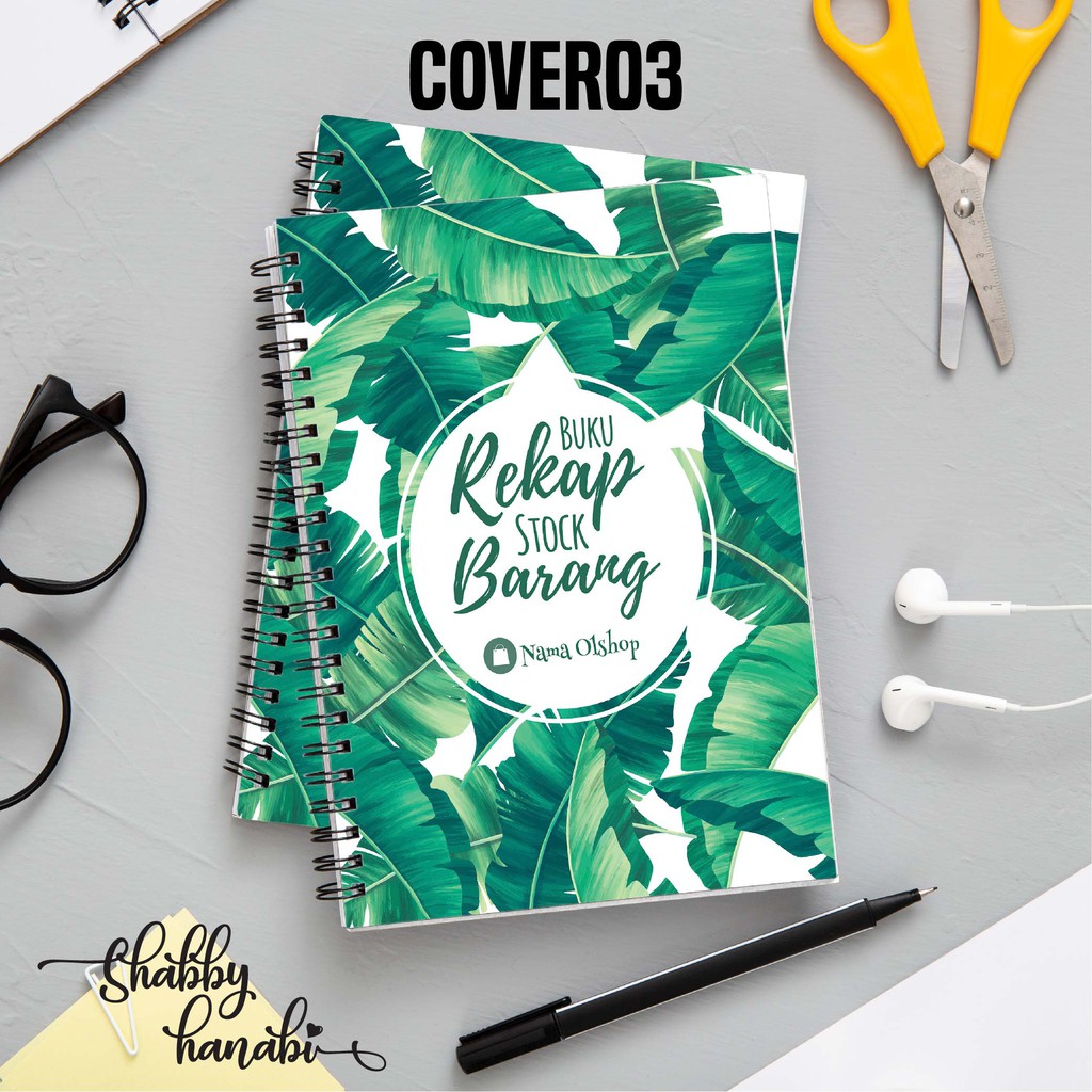 

Hanabi Buku Rekap Stok Barang BELI 2 Buku Gratis 1 Pen Gel kode 01-03