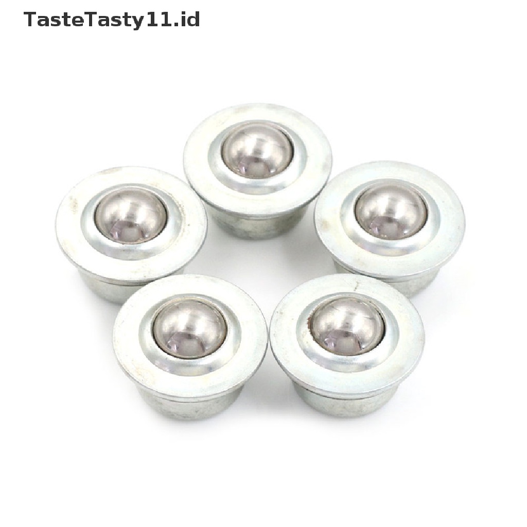 5pcs Cy-15H Ball Bearing Transfer Unit Conveyor Roller Wheels Bahan Metal Ukuran 32mm