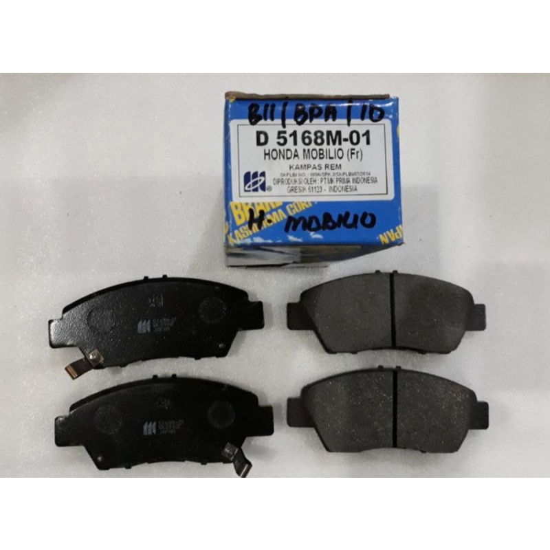 Kampas Rem Depan Brake Pad Mobilio MK Kashiyama