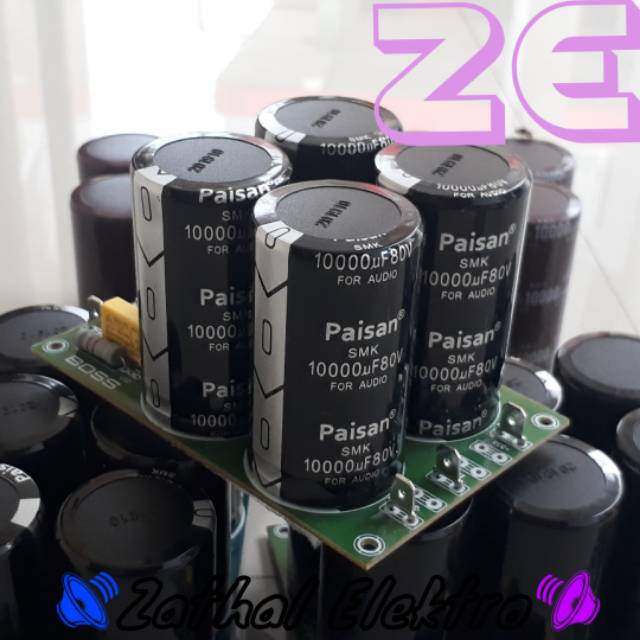 PSU 4 Elco Paisan 10000uf 80V