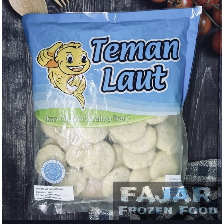 

Teman laut Scallop 500gr