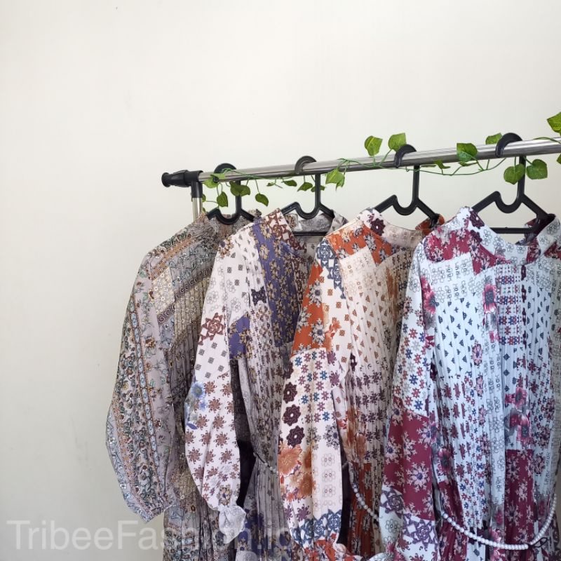 Gamis Plisket Set Rok by GRATIAS