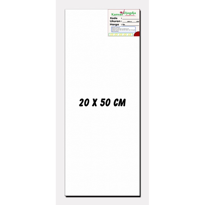 

Kanvas span premium ukuran 20 cm x 50 cm