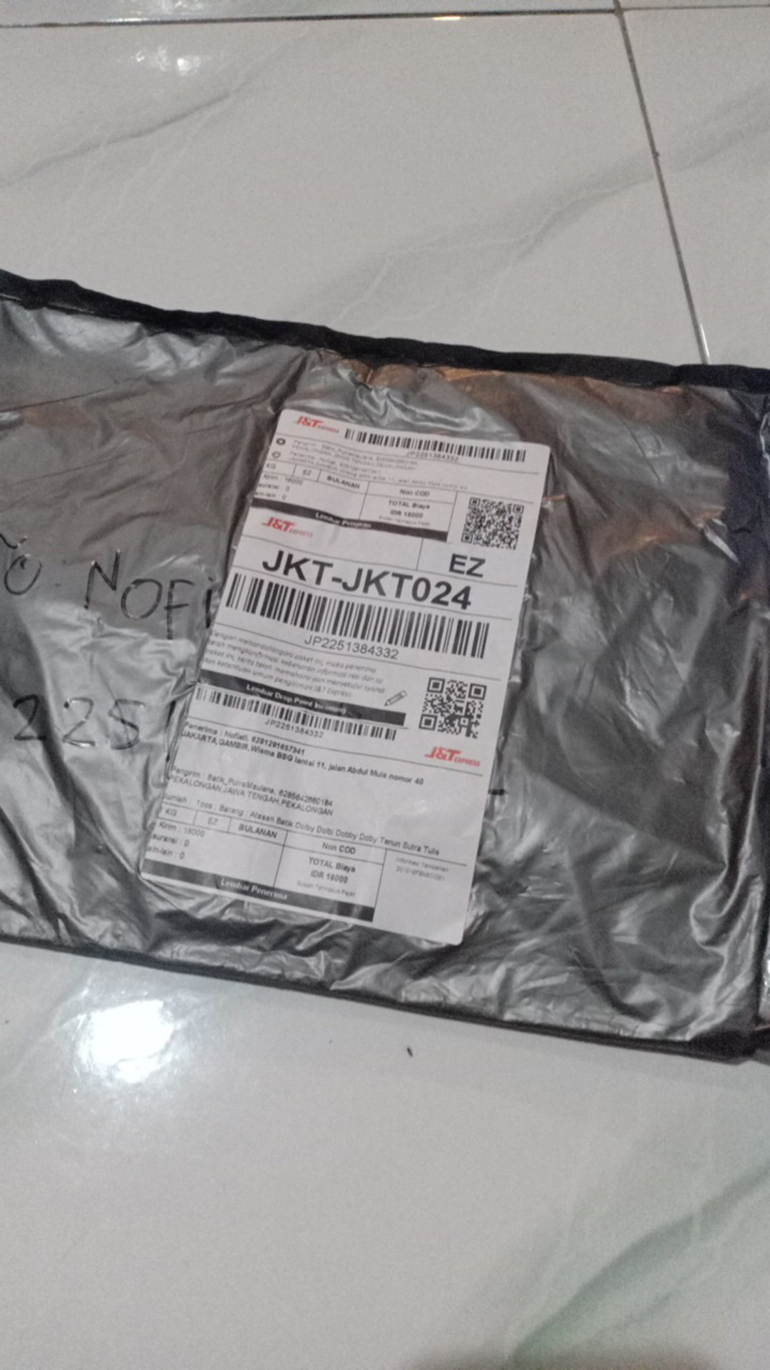 Tey-17 Batik Wanita Asj Sa Hrb026 Kenongo Kemeja Tosca Pendek