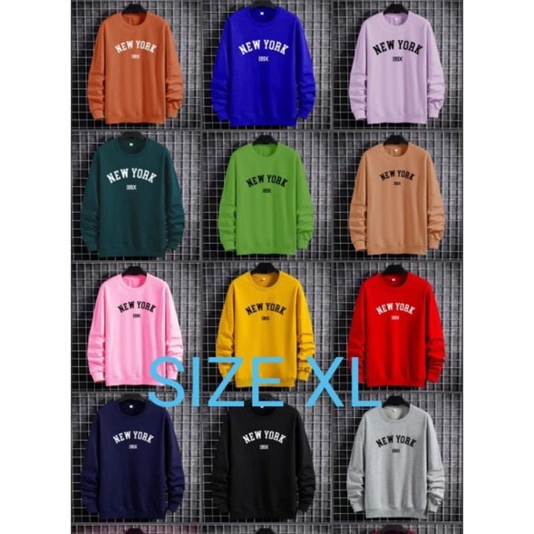 COD/DS/BAJU JUMPER SWEATER NY 199X XL
