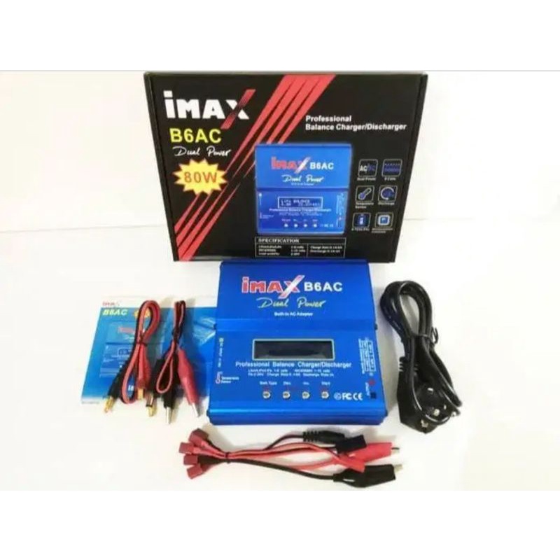 IMAX B6AC 80W LiPo nimh 3s rc battery balance charger B6 ac