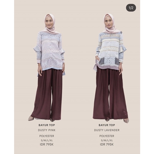 Bayur top by riamiranda SizeM(PL)