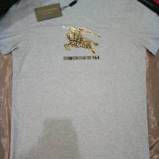 T SHIRT BURBERRY  LOGO KAOS BRANDED BAJU  BRANDED PRIA  