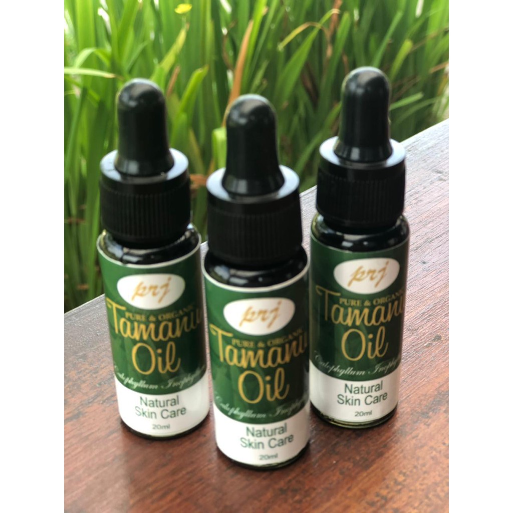 [AMPUH] VIRGIN TAMANU Oil - Bopeng Scar Bekas Jerawat Luka  